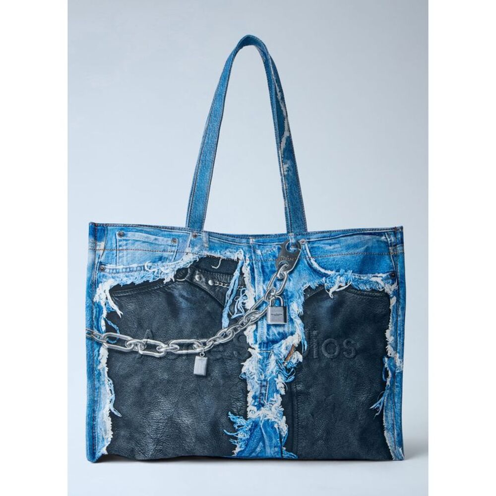 Acne Studios Men Trompe-L'oeil Tote Bag